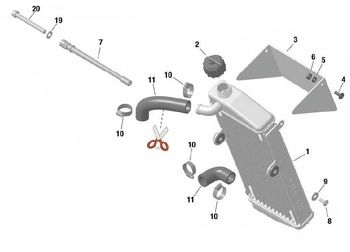 Hovedbilde Rotax Max Kjølesystem