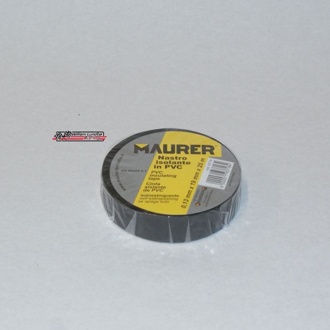 Hovedbilde Maurer elektro tape sort B.19mmx25m