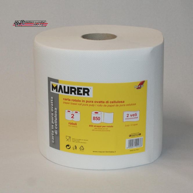 Hovedbilde Maurer tørkerull 850 ark B.25cm