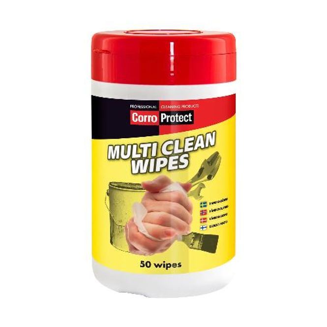 Hovedbilde Corro Protect multi clean wipes 50pk